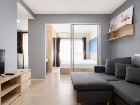 🔴For rent 🔵 Happy condo Donmueang the terminal 📲Tel./LINE : 099-289-1569 