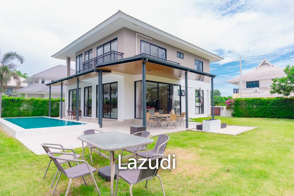รูป 290 sqm modern pool villa in Amity Lakes Hua Hin - รูปที่ 1/32