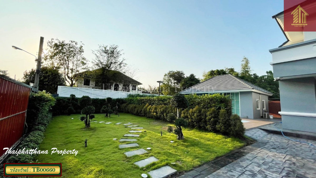 รูป ขายบ้านสวนเนรมิต (ออเงิน-รามอินทรา) บ้านหรู ตกแต่งเฟอร์นิเจอร์ครบครัน นำกระเป๋าเสื้อผ้าเข้ามาอยู่ได้เลย - รูปที่ 20/20
