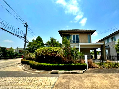 ขายบ้านเดี่ยว : ขายบ้านเดี่ยว 76 ตร.ว. หมู่บ้านวิลลาจจิโอ พระราม 2 ซอยบางกระดี่ 35/1 บางขุนเทียน กรุงเทพฯ ใกล้เซ็นทรัล พระราม 2