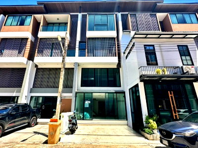 ทาวน์โฮม วิทยาลัยเทคนิคราชสิทธาราม : ขายทาวน์โฮม/โฮมออฟฟิศ 3.5 ชั้น หมู่บ้านอนินทาวน์ | Arnintown เทียนทะเล 7 บางขุนเทียน