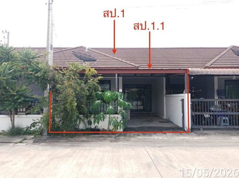 ทาวน์เฮ้าส์ 22.5 ตร.วา เดอะวัลเลย์ บ่อวิน ศรีราชา ชลบุรี 1.5M