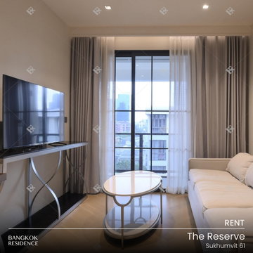 เช่าคอนโด 🚨 The Reserve Sukhumvit 61 2นอน 62ตร.ม. 58k 🔥 ยูนิตราคาดี ใกล้ BTS ทองหล่อ 