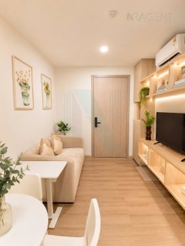 For Rent Condo ORIGIN PLAY BANGKHUNNON TRIPLE STATION Building 1, Floor 8,1 bed room, Room size 28 sqm