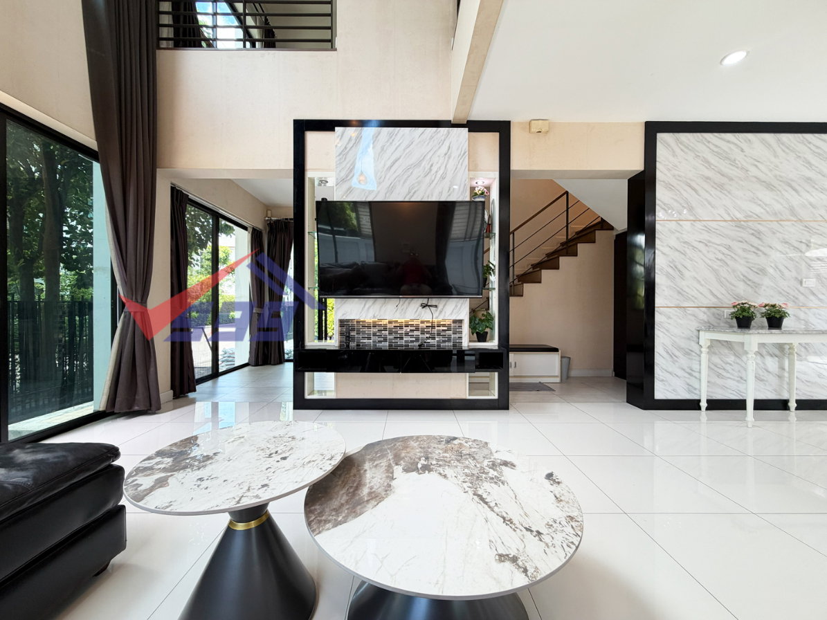 รูป 🏡 ขายบ้าน - บ้านลุมพินี สวนหลวง ร.9 สไตล์ Modern Luxury แปลงมุมส่วนตัวสูง ลมดี แสงเข้าทั่วบ้าน REF. 067HSRK - รูปที่ 4/33