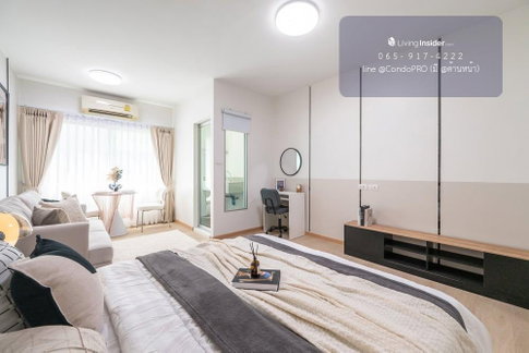  P-1593🌈 คอนโดพร้อมอยู่ A SPACE สุขุมวิท 77 วิวสระ ห้องสวย เฟอร์ Built-in ครบ เพียง 1.39 ล้าน ✨🔑0659174222