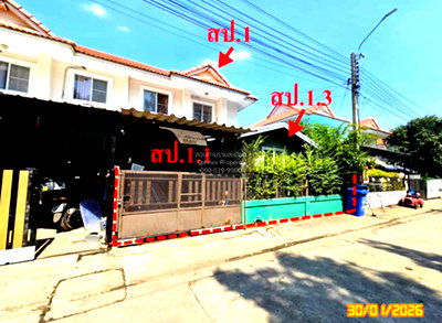 Townhouses for sale Phra Samut Jadee Samut Prakarn : For Sale Townhouse/Townhome  , Pruksa 34 Panalee , Na Kluea , Phra Samut Chedi , Samut Prakarn , CX-159226 ✅ Live chat with us ADD LINE @connexproperty ✅