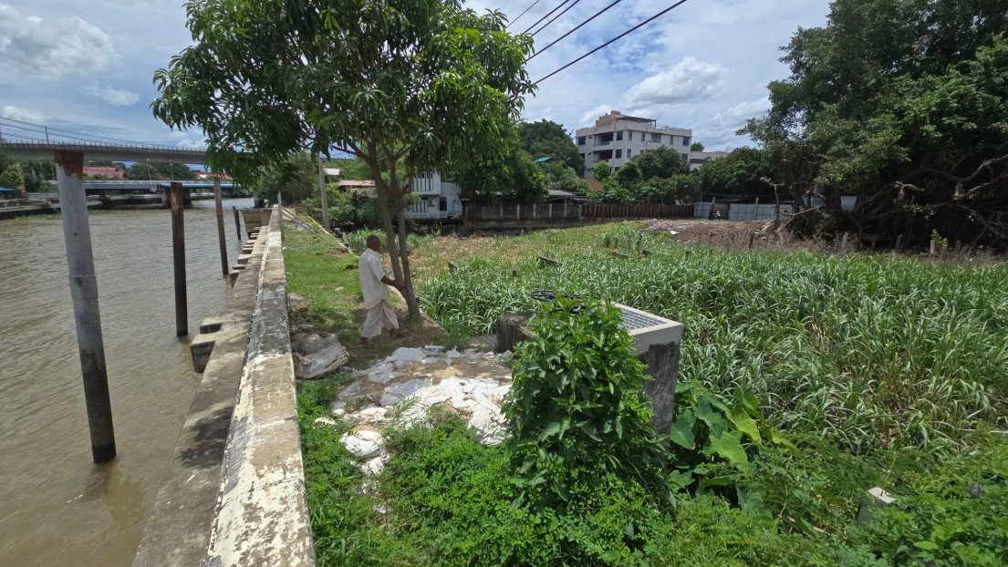 รูป ที่ดินหายากติดคลองบางกอกน้อย บรรยากาศระดับ5ดาว - รูปที่ 8/8