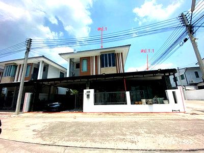 Houses for sale : HOME 45.4 Sq.w. Phan Thong Chonburi for 4.4M