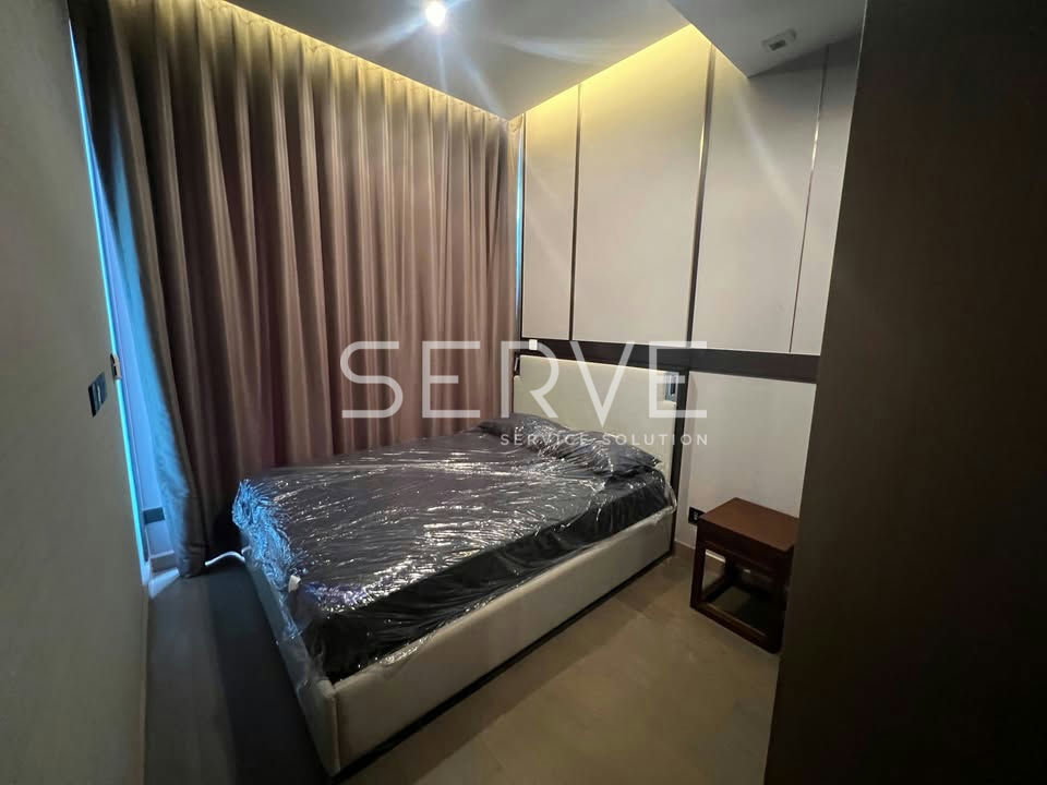 รูป 🔥75K- ห้อง2นอน ไซส์ใหญ่ มีอ่างอาบน้ำ แต่งหรู ชั้นสูงสุด 30+ เฟอร์แน่น พร้อมเข้าอยู่ คอนโดหรูทำเลดีมาก ติด MRT เพชรบุรี  @ The Esse at Singha Complex - รูปที่ 11/15