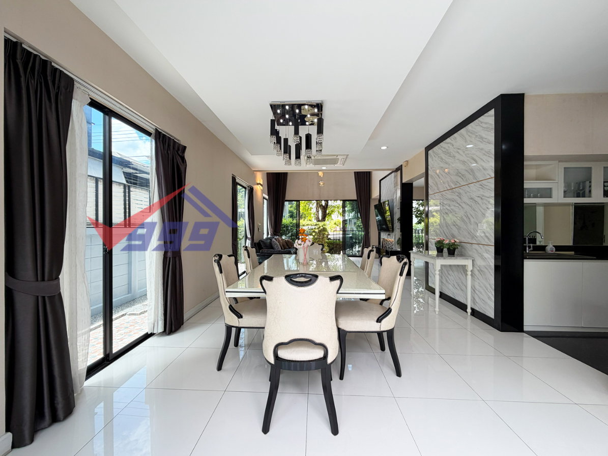 รูป 🏡 ขายบ้าน - บ้านลุมพินี สวนหลวง ร.9 สไตล์ Modern Luxury แปลงมุมส่วนตัวสูง ลมดี แสงเข้าทั่วบ้าน REF. 067HSRK - รูปที่ 7/33