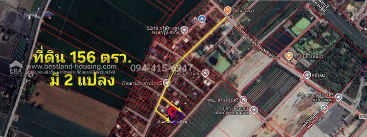 รูป ขายที่ดินแถวบางเลน ม.สวนเอก 156 ตรว. ต.บางภาษี อ.บางเลน จ.นครปฐม - รูปที่ 6/11