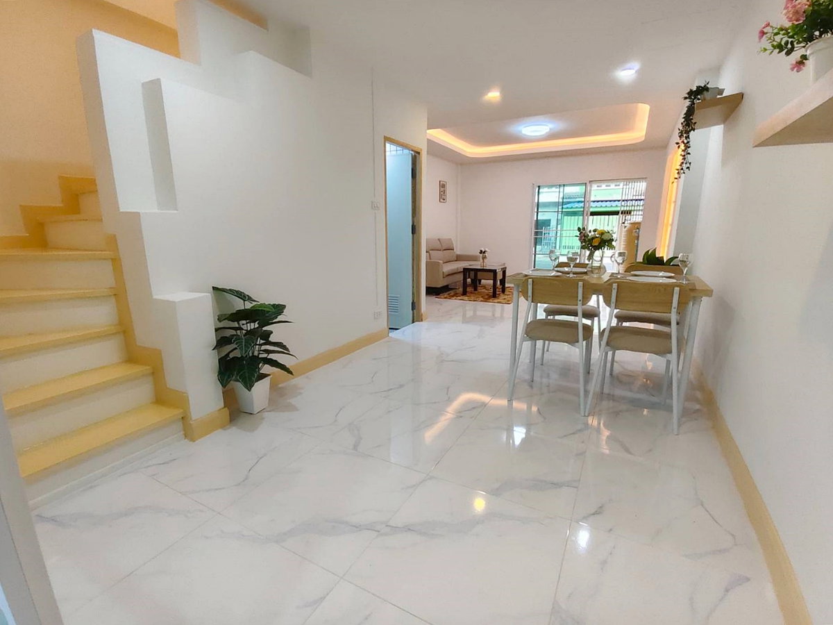 รูป บ้านสวย พร้อมอยู่ #หมู่บ้านร่มเงาไม้ บางบัวทอง ติดถนนวัดลาดปลาดุก - รูปที่ 11/26