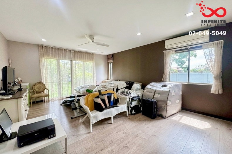 รูป ขายบ้านเดี่ยว 2 ชั้น โครงการปัญญาอินทรา P1 บนที่ดินมากถึง 620 ตรว. แปลงริม   - รูปที่ 9/18
