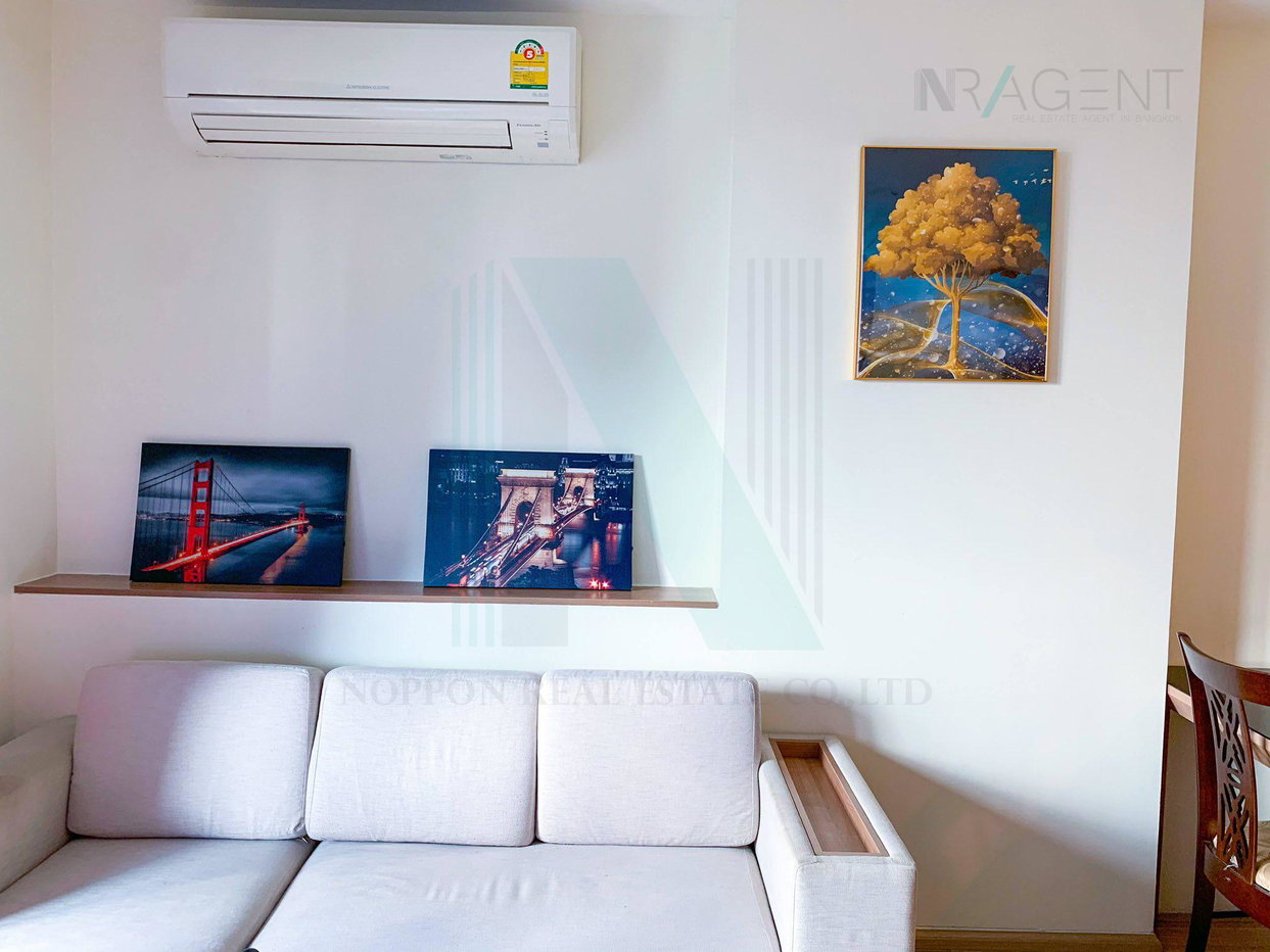 รูป ให้เช่าคอนโด ริทึ่ม รัชดา-ห้วยขวาง อาคาร 1 ชั้น 11 1 ห้องนอน ขนาด 45 ตรม ใกล้ โรบินสันรัชดา - รูปที่ 2/8