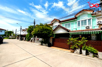 ทาวน์โฮม นนทบุรี : ขายทาวน์เฮาส์ 2 ชั้น 17 ตร.ว. พฤกษาวิลล์ 22 พระราม 5-2 ถนนนครอินทร์ บางไผ่ นนทบุรี