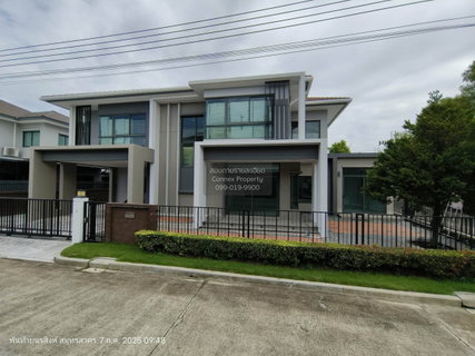 For Sale House , THE GRAND RAMA 2 , corner unit , Phanthai Norasing , Mueang Samut Sakhon , Samut Sakhon , CX-160097 ✅ Live chat with us ADD LINE @connexproperty ✅