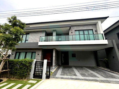 บ้านเดี่ยวให้เช่า : 📌 ให้เช่าบ้านเดี่ยว 2 ชั้น เดอะ ซิตี้ บางนา 4 ห้องนอน 5 ห้องน้ำ