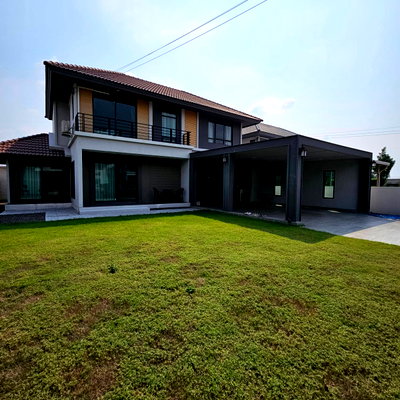 ขายบ้านเดี่ยว : S1385 🏡✨ ขายด่วน บ้านเดี่ยว 2 ชั้น หมู่บ้านเพฟ รามอินทรา–วงแหวน  Type ใหญ่สุด ราคาเพียง 9,500,000 บาท