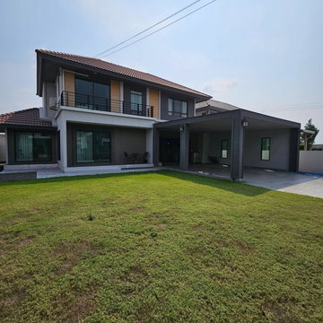 S1385 🏡✨ ขายด่วน บ้านเดี่ยว 2 ชั้น หมู่บ้านเพฟ รามอินทรา–วงแหวน  Type ใหญ่สุด ราคาเพียง 9,500,000 บาท