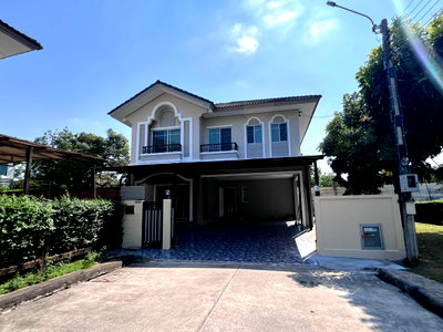 บ้านเดี่ยว ถนนสุขุมวิท : 🔥 ขายบ้านเดี่ยวหรู ภัสสร เพรสทีจ อ่อนนุช (Passorn Prestige Onnut) | ใกล้ Airport Rail Link บ้านทับช้าง