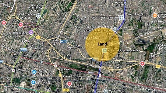 รูป ขายที่ดิน ซอยประชาสงเคราะห์ ใกล้ Central พระราม 9 - รูปที่ 4/4