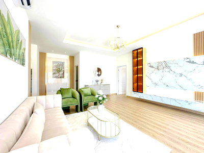 บ้านเดี่ยว พิพิธภัณฑ์ยางพารา  : Luxury House for Sale Khao Talo East Pattaya Fully Furnished