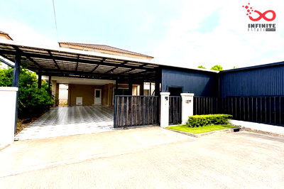 ขายบ้านเดี่ยว : ขายบ้านเดี่ยว 2 ชั้น มัณฑนา รามอินทรา-วงแหวน กาญจนาภิเษก ใกล้แฟชั่นไอส์แลนด์ 87 ตร.ว. จอดรถได้หลายคัน