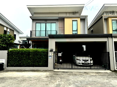 ขายบ้านเดี่ยว : ขายบ้านเดี่ยว โครงการ เดอะ คอนเนค หลักสี่-ดอนเมือง 2 ชั้น 3 ห้องนอน 3 ห้องน้ำ