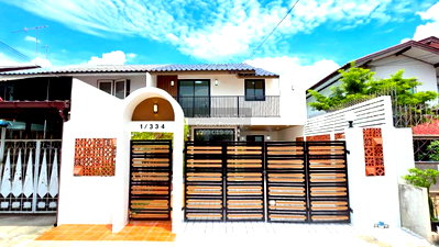 Houses for sale : For Sale House , Baan Rattanathibet , newly renovated , MRT-Talad Bang Yai , Bang Rak Phatthana , Bang Bua Thong , Nonthaburi , CX-160101 ✅ Live chat with us ADD LINE @connexproperty ✅
