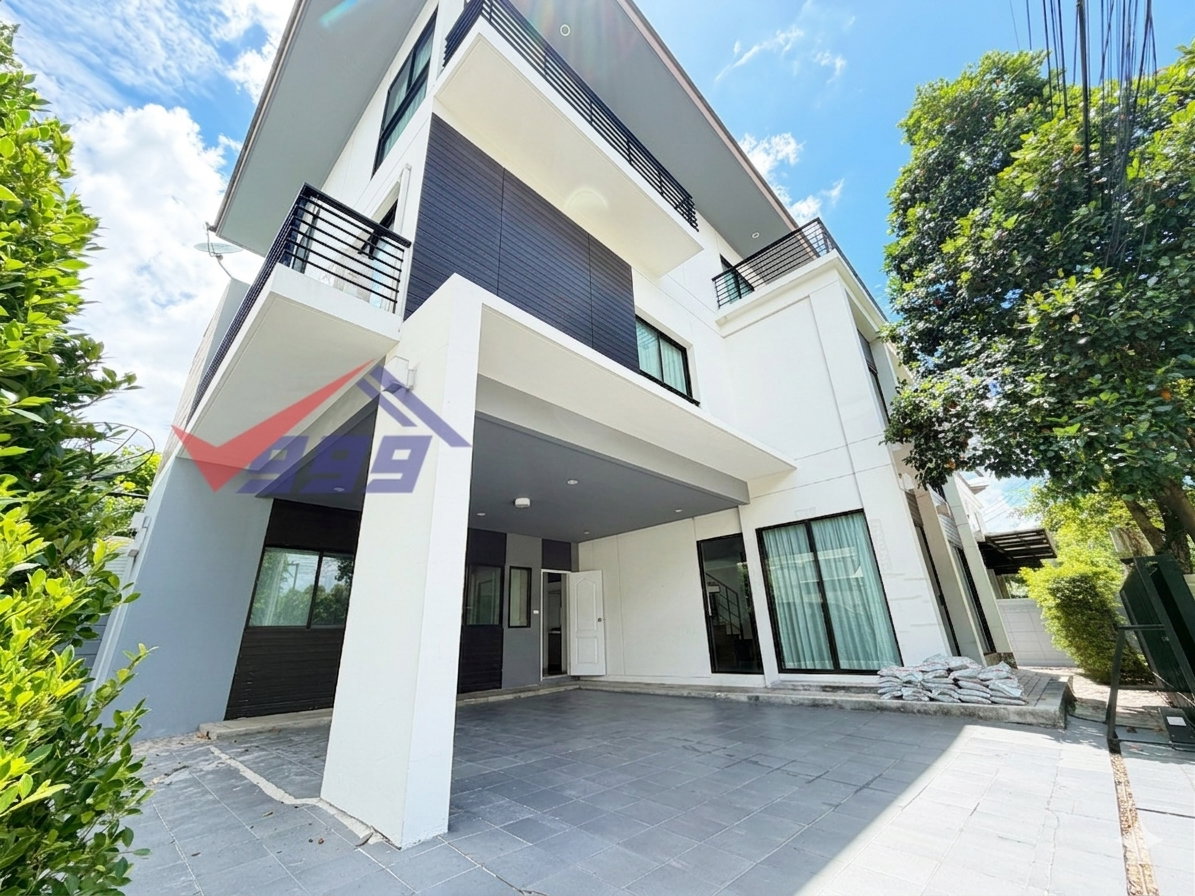 รูป 🏡 ขายบ้าน - บ้านลุมพินี สวนหลวง ร.9 สไตล์ Modern Luxury แปลงมุมส่วนตัวสูง ลมดี แสงเข้าทั่วบ้าน REF. 067HSRK - รูปที่ 30/33