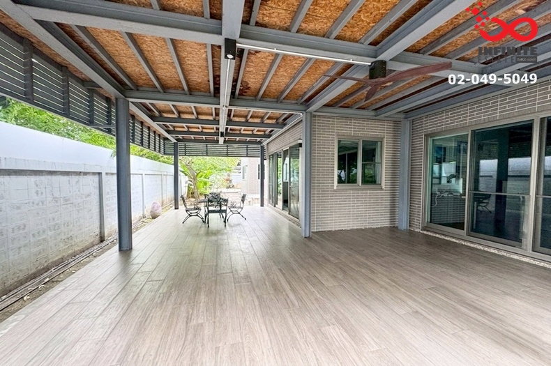 รูป ขายบ้านเดี่ยว 2 ชั้น โครงการปัญญาอินทรา P1 บนที่ดินมากถึง 620 ตรว. แปลงริม   - รูปที่ 15/18