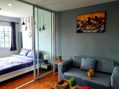 คอนโดให้เช่า : ปล่อยห้องเช่า Tulip Square Condo🌃 ตึก Grand, Phase 1 ชั้น 5 มีสระน้ำและฟิตเนตเล่นฟรี. พร้อมเข้า