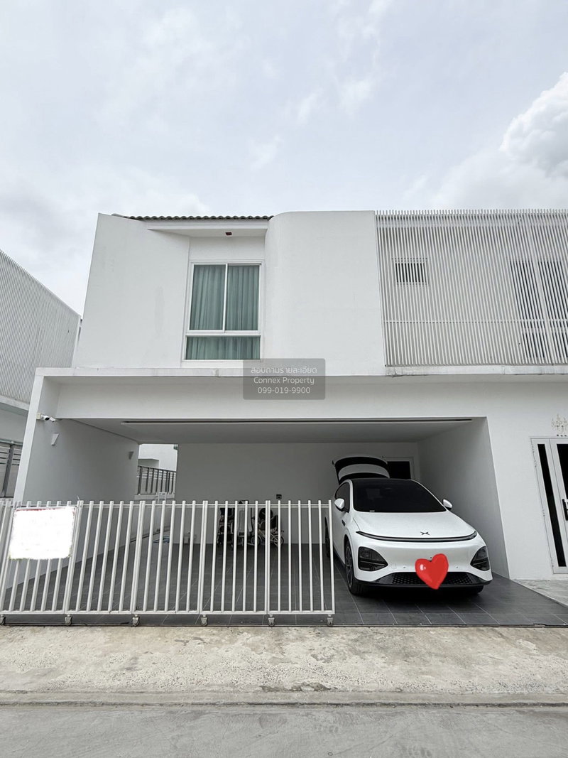 Houses for sale : For Sale The Rux Ramintra-Jatuchok , corner unit , Sam Wa Tawan Tok , Khlong Sam Wa , Bangkok , CX-160132 ✅ Live chat with us ADD LINE @connexproperty ✅