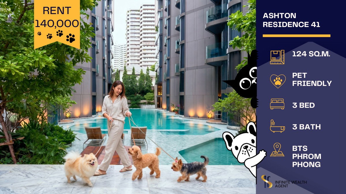 รูป 🌿 Duplex หรู Pet-Friendly 🐾 ฟีล Pool Access ใจกลางพร้อมพงษ์ 💚 3 ห้องนอนสุด private ใกล้ BTS 🚆 เหลือ 140K/เดือน ✨ - รูปที่ 1/8