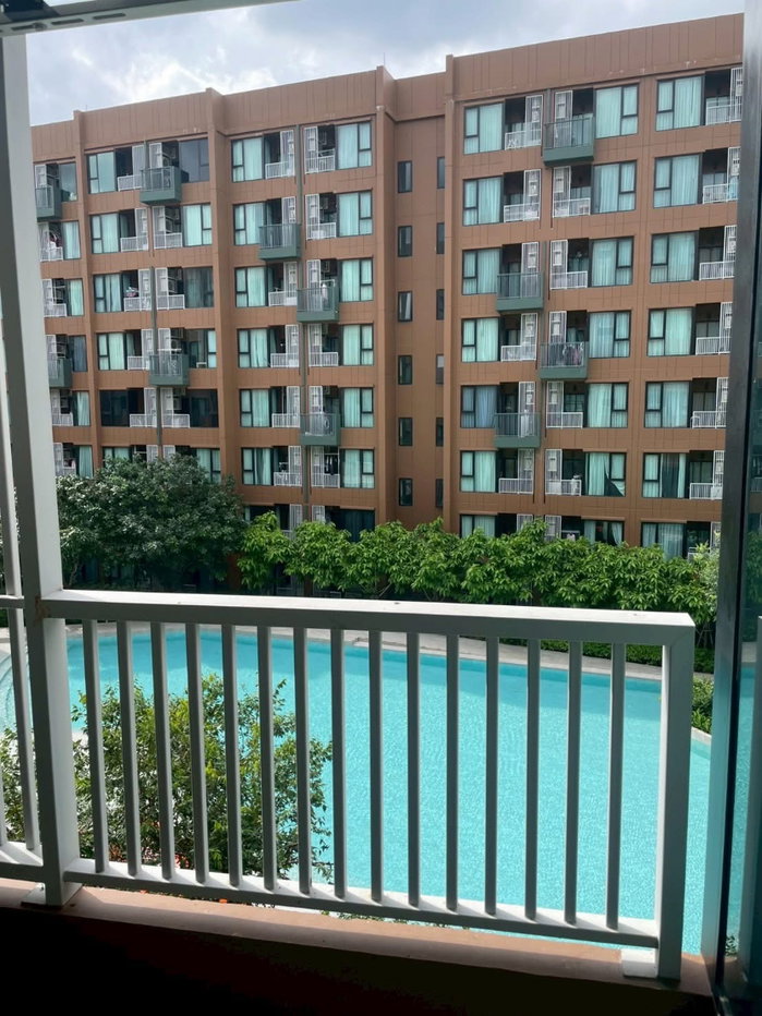 รูป 💎ให้เช่าคอนโด🎉 Kave Town Colony ห้องใหญ่ 2 ห้องนอน วิวสระ✨ใกล้ ม.กรุงเทพ - รูปที่ 9/9