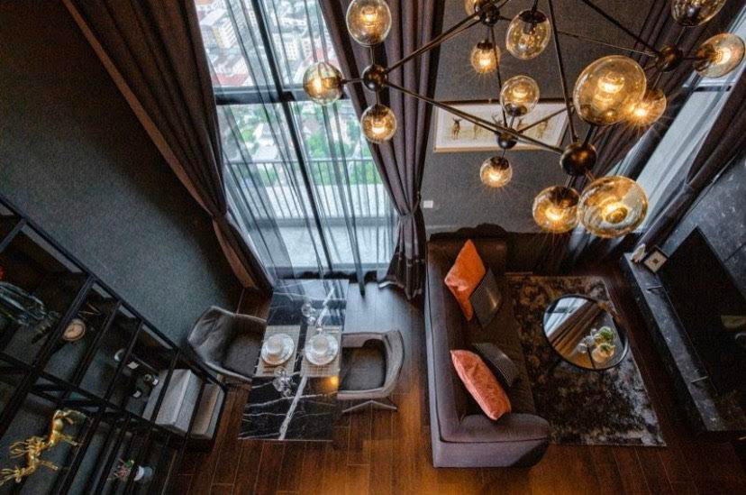 รูป *** ให้เช่าคอนโด : ซี เอกมัย 1 ห้องนอน ห้องloft2ชั้น ชั้นสูง เฟอร์ครบบิวท์อิน วิวไม่บล็อค (C Ekkamai) *** - รูปที่ 2/11