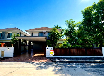บ้านเดี่ยวให้เช่า : 🏡✨ ให้เช่าบ้านเดี่ยว สัมมากร รังสิต คลอง 7 3 ห้องนอน 3 ห้องน้ำ พื้นที่ใช้สอยกว้าง บ้านบรรยากาศสงบ เป็นส่วนตัว ✔Pet-friendly