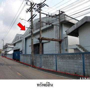 Z8Z5995 ขายโกดัง ตำบล บางเสาธง อำเภอ บางเสาธง จังหวัด สมุทรปราการ