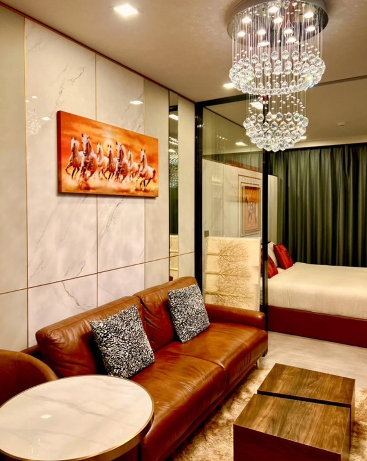 รูป 🔥 One9Five Asoke - Rama 9 ห้องสวยชั้นต่ำพรีเมียม ใจกลางพระราม 9 เพียง 26,000 บาท ✨ 1 ห้องนอน 36 ตร.ม. ชั้น 4 พร้อมเข้าอยู่ - รูปที่ 2/8
