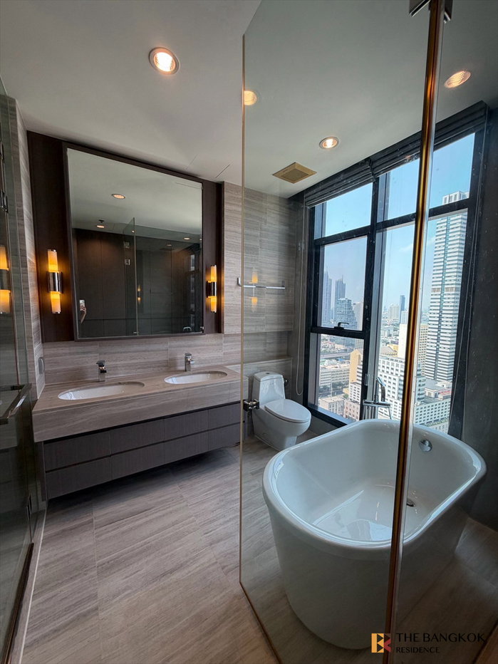 รูป เช่าคอนโด 🌆 The Diplomat Sathorn 3นอน 97ตร.ม. 70k 🌠 ห้องพื้นที่กว้าง วิวชั้นสูง ใกล้ BTS สุรศักดิ์  - รูปที่ 5/9