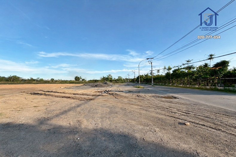 รูป ขายที่ดินถมแล้ว 6 ไร่ 1 งาน 33 ตร.ว. ถนนรังสิต-นครนายก คลอง 8 หนองเสือ ปทุมธานี - รูปที่ 4/5