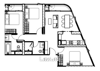 ขายคอนโด : 3Bed 2Bath 72.64 SQ.M Skyrise Avenue Sukhumvit64