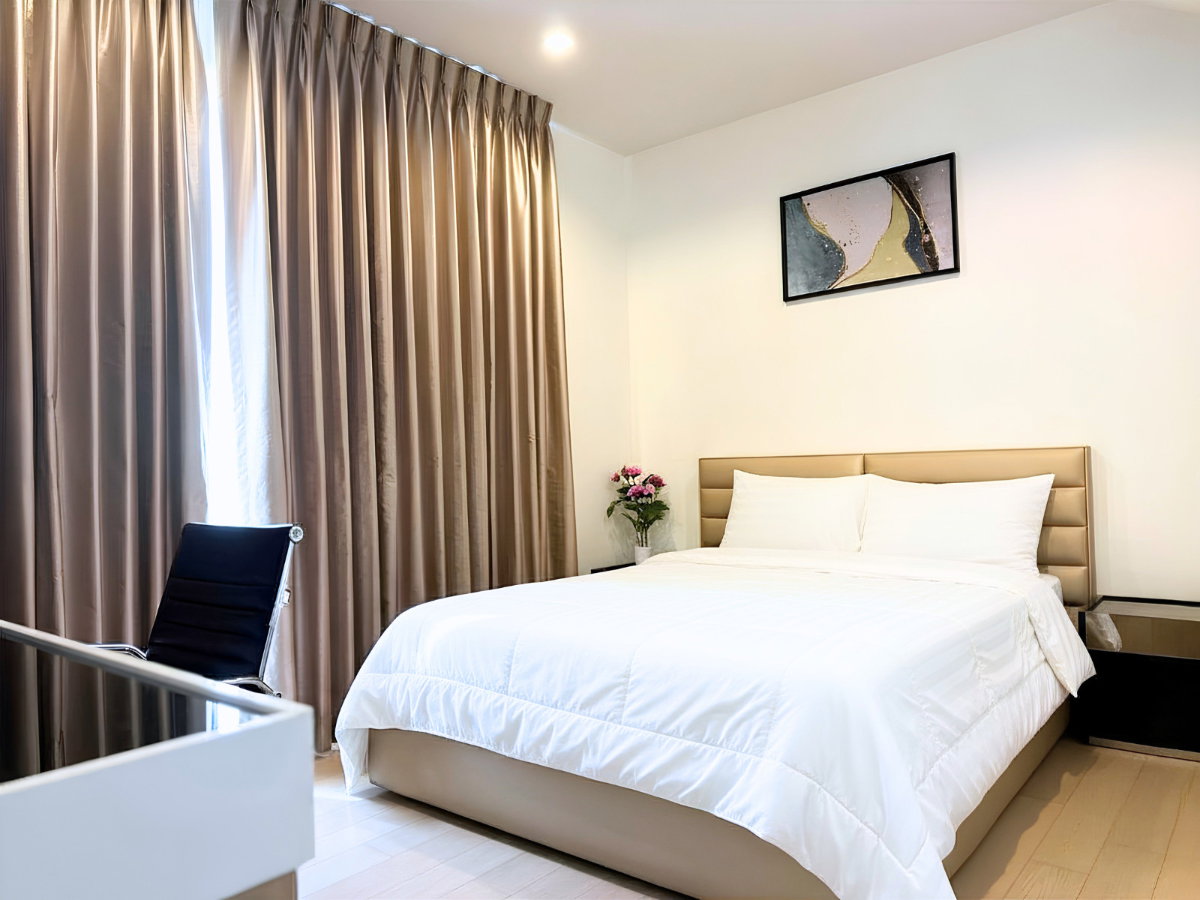 รูป 🔥 HQ Thonglor ห้องใหญ่หรูใจกลางทองหล่อ เพียง 35,000 บาท ✨ 1 ห้องนอน 45 ตร.ม. ชั้น 14 ทำเล Premium พร้อมเข้าอยู่ - รูปที่ 2/7