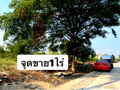 ที่ดิน รร.สายอักษร : ขายที่ดินรามอินทรา /เทพรักษ์ หลังร้านสุกี้ตี๋น้อย จูล0863377287