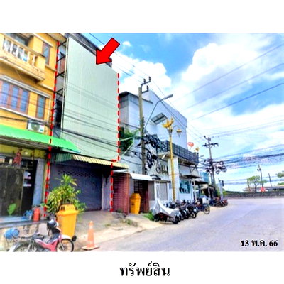 Shophouses for sale Samut Prakarn : FOR SALE  COMMERCIAL BUILDING PROPERTY  2120000 BAHT.