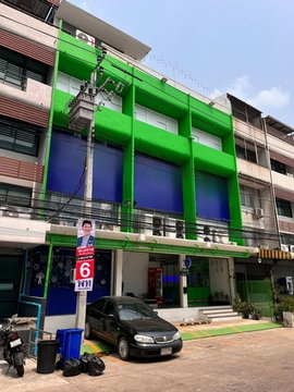 HR3510ให้เช่าตึกแถว/อาคารพาณิชย์ 3 คูหา หลังใหญ่ 720 ตรม. จอดรถ 5 คัน ซอยรามคำแหง (ใกล้ถนนใหญ่เพียง 130 เมตร)