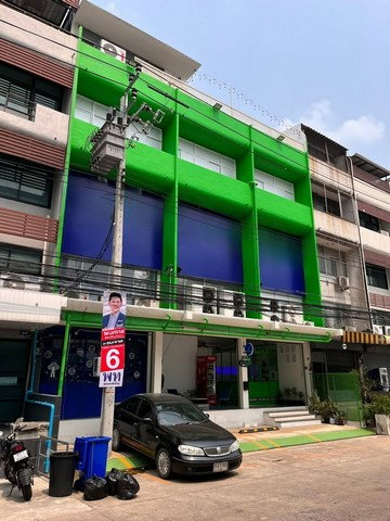 รูป HR3510ให้เช่าตึกแถว/อาคารพาณิชย์ 3 คูหา หลังใหญ่ 720 ตรม. จอดรถ 5 คัน ซอยรามคำแหง (ใกล้ถนนใหญ่เพียง 130 เมตร) - รูปที่ 1/9