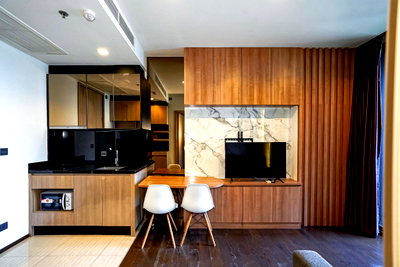 Condos for rent : Condo for rent The Line Ratchathewi I Beautifully decorated I Fully furnished 200 meters from BTS Ratchathewi station