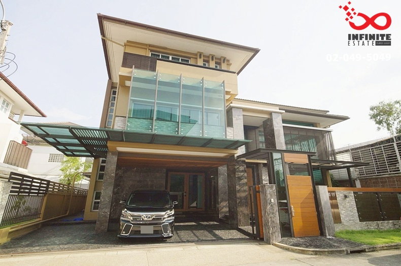 รูป ขายบ้านเดี่ยว 3 ชั้น แกรนด์ บางกอกบูเลอวาร์ด เกษตร-นวมินทร์ หลังริม ดีไซน์หรู พร้อมอยู่ - รูปที่ 1/19